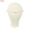 1Piece Canvas Head Mannequin Head With Stand Wig Model With Mount Hole For DIY Wig Making