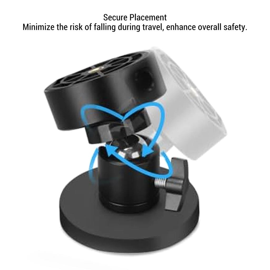 For Starlink Mini Adjustable Angle Magnetic Mount Temporary Roof Car Dashboard Mount for Starlink Mini Accessory For RV Trailer