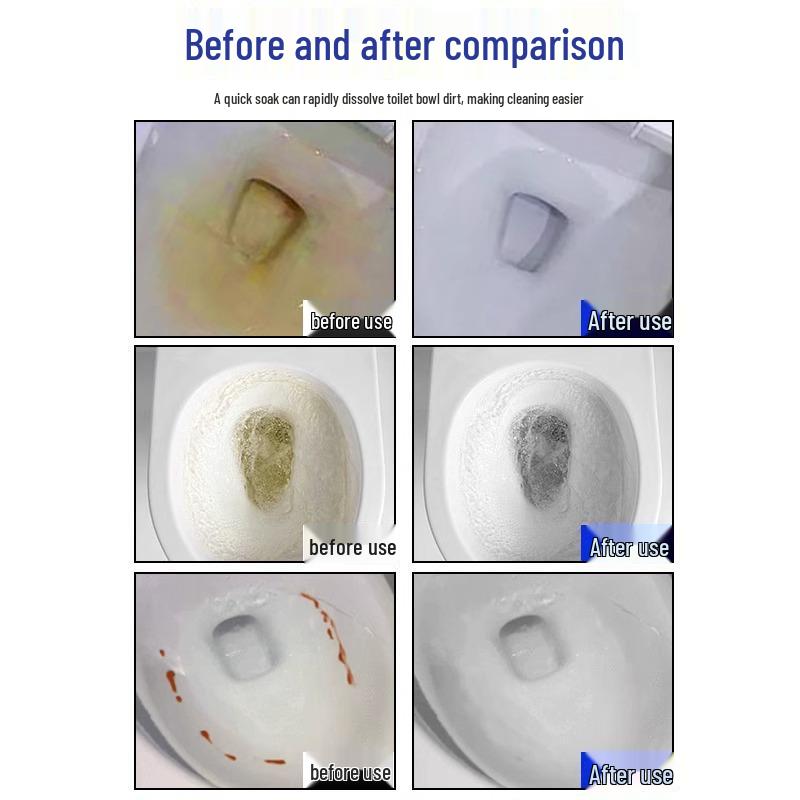 Multifunctional Bathroom Cleaner: Powerful Foam for Stain Removal and Whitening on Tiles and Toilets