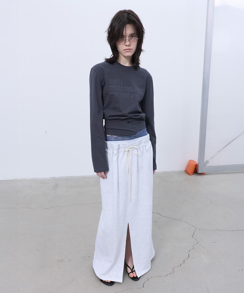 LCDC™ Blouson Long-Sleeve Top (Grey)