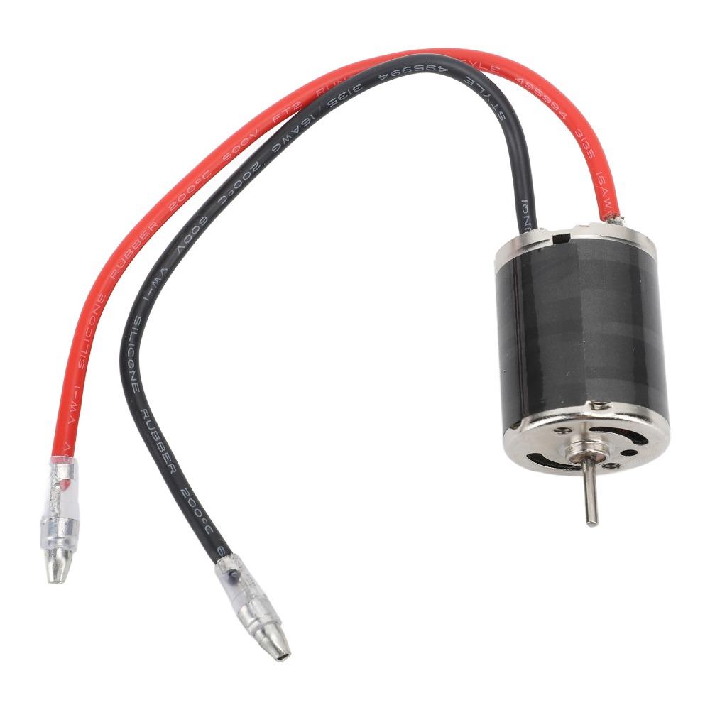 Stainless Steel Brushed Motor RC Electric Motor for Axial SCX24 1/16 1/24 RC Remote Control Boat