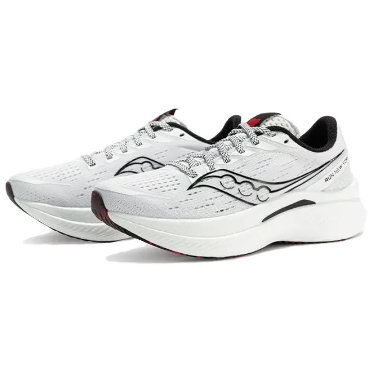 Saucony Endorphin Speed 3 Abrasion Resistant Low top Running Shoes Women's White Black S10756-77