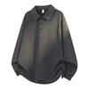 2025 Autumn Men's Trendy Round Neck Lapel Sweatshirt with Pockets