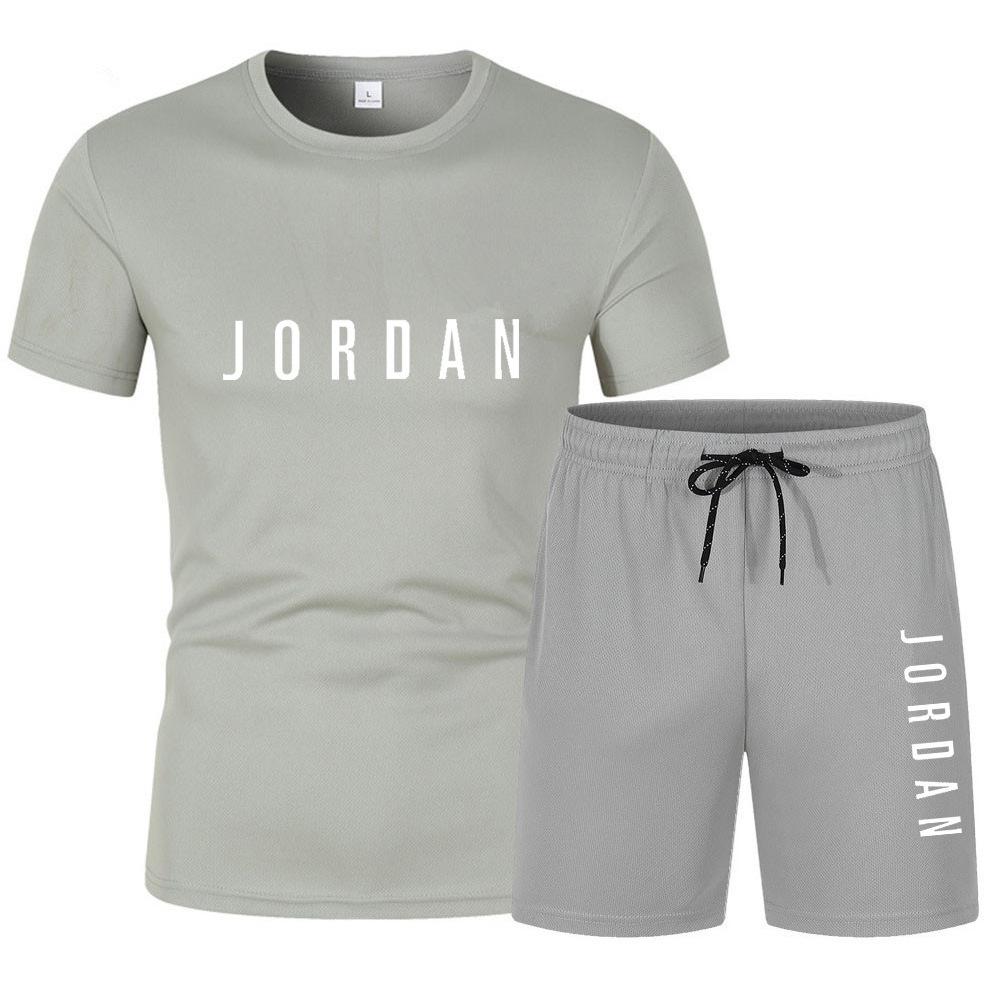 Sommer Herren Kurzarm Shorts Lässiger Anzug, Mesh Atmungsaktiver Sportanzug, Bestseller Hersteller Großhandel