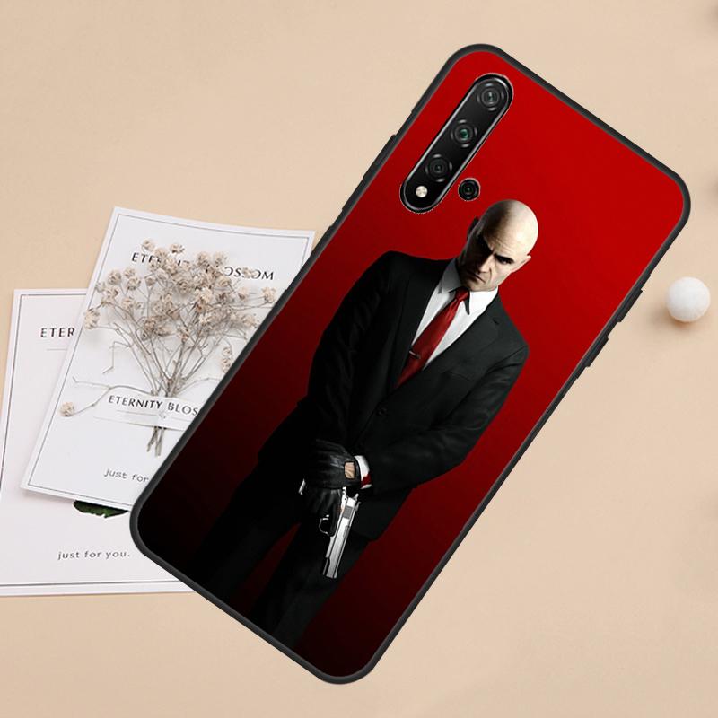 Man Hitman Agent For Huawei Nova 10 9 SE 3i 7i 8i 11i 12i Y60 Y61 Y70 Y72 Y73 Y90 Y91 P20 P40 P30 Lite Case