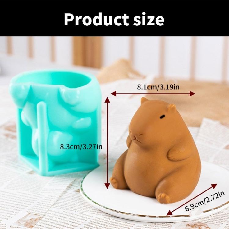 Animal Fondant Silicone Molds for Chocolate Cake, Epoxy Resin Silicone Molds Soap Silicone Molds for Home Decoration