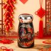 Compact Trendy Insulated Cup with Pull Ring - Convenient, Pocket-Friendly, and Stylish for Students On-the-Go