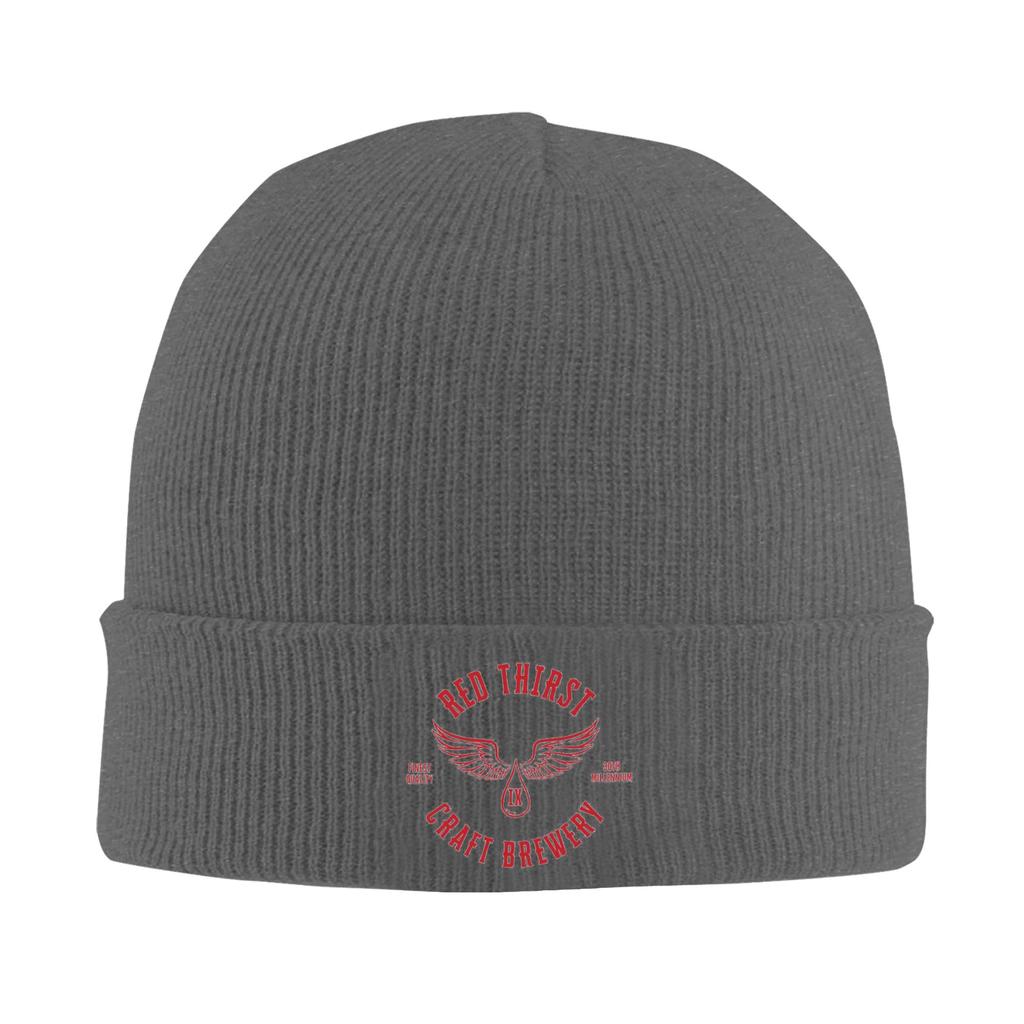 Red Thirst Craft Brewery Wintermützen Mützen Hut Warm Herbst Strickmützen Mützen für Damen Herren