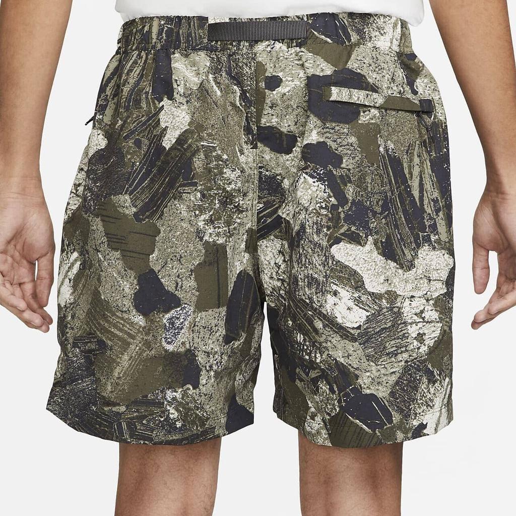 Nike ACG Trail Cargo Shorts Khaki/Dark Smoke Grey/Summit White Men Bottoms Green DN3949-325