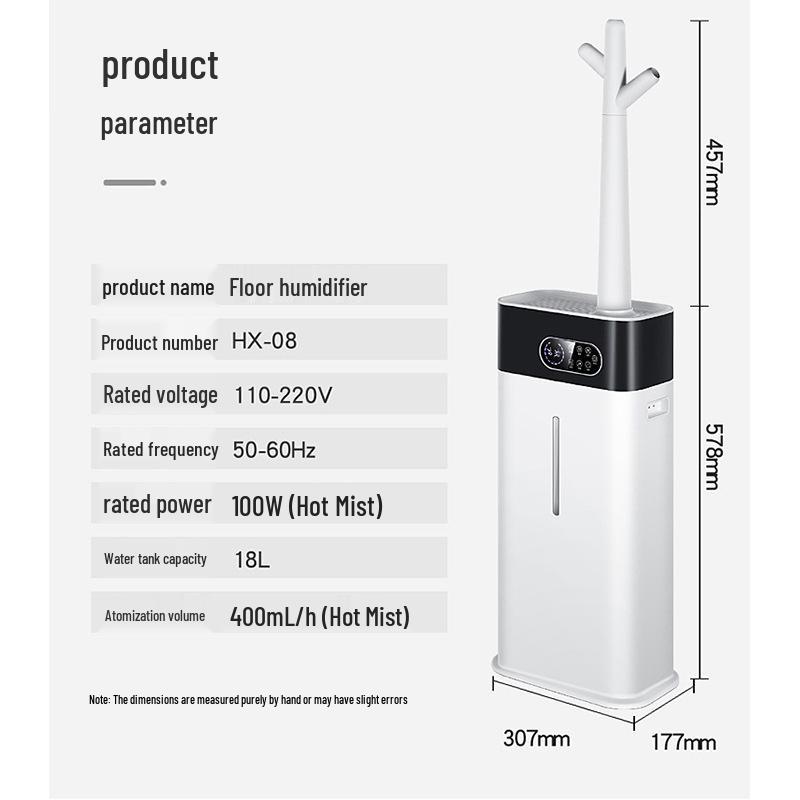 

2026 Smart Industrial Warm Mist Humidifier, Top-Fill, Pump-Type, Large Output, Home & Commercial Use One-Touch Model