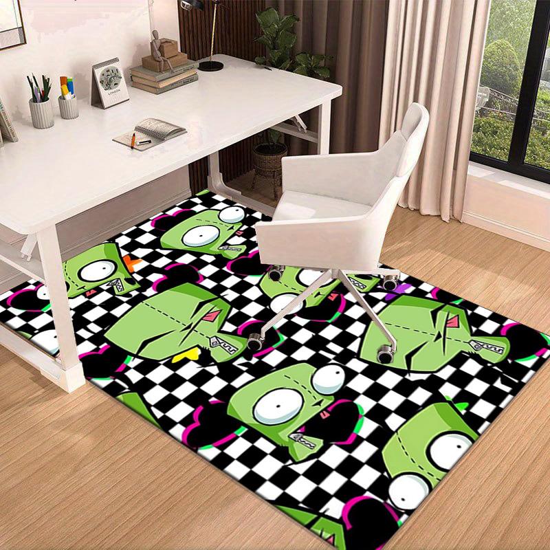 Alien Invasion Pattern Carpet, Chair Rug,Rug for Office Bedroom living rooms, Doormat decor Fan Gift Christmas Gift