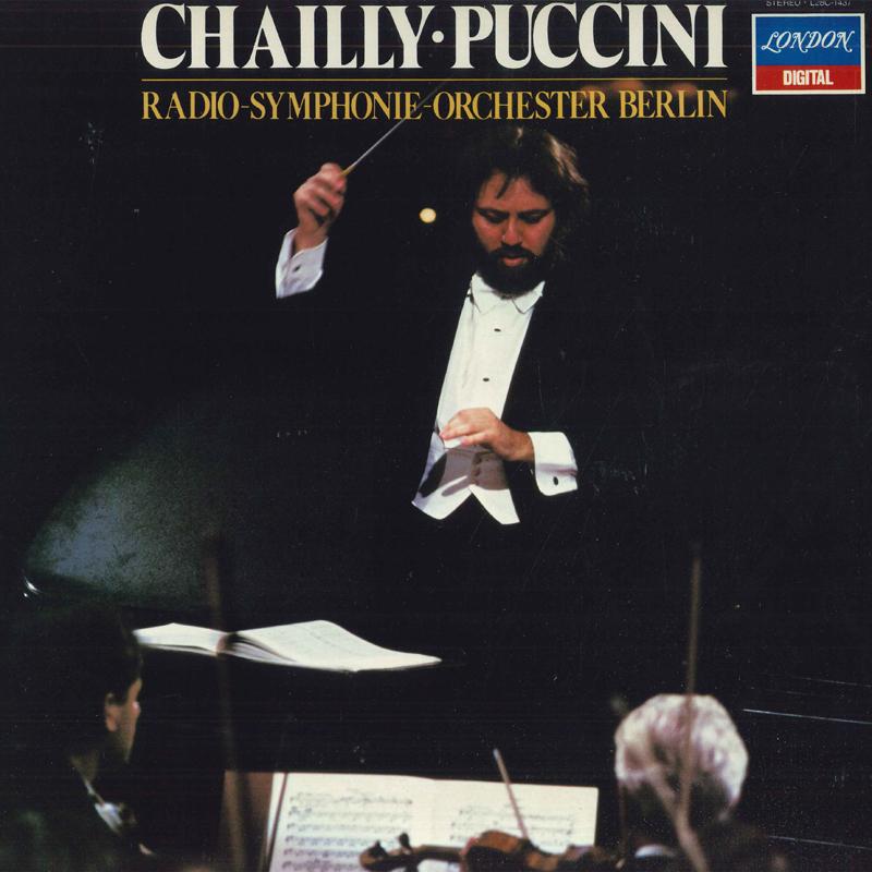 

LP Record RICCARDO CHAILLY, RADIO SYMPHONIE O - Puccini: Orchestral Works L28C1437 LONDON 1983 Japan Classical Used