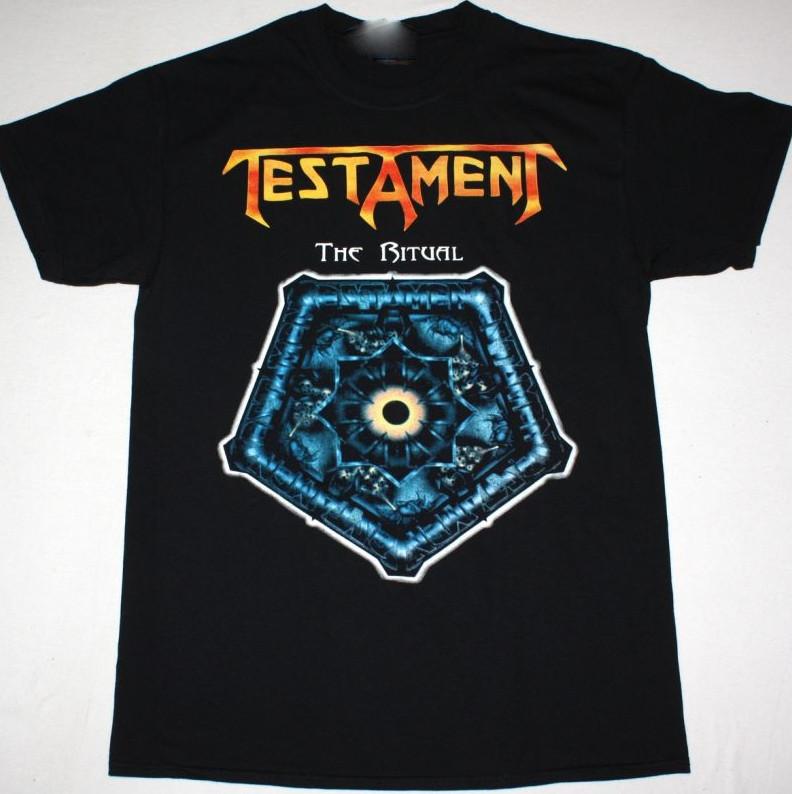 Vintage Testament The Ritual Heavy Cotton Black S-234XL Unisex Shirt TU559 S