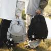 Schoolbag1011 Korean Version Ins Simple Backpack Couple Travel Large Capacity Backpack Commuting Versatile Lightweight Backpack