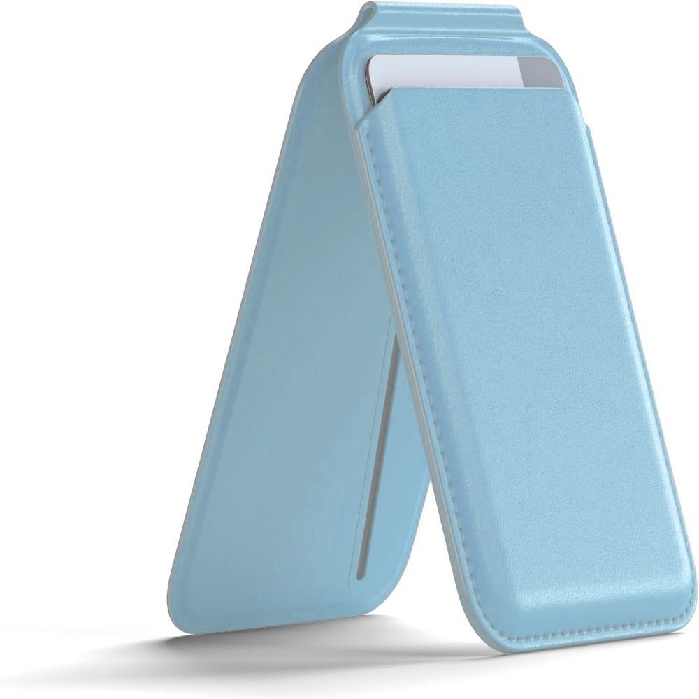 Składany Uchwyt na Karty do Telefonu Skóra PU Magnetyczna Podstawka Nowy Portfel Torba na Karty