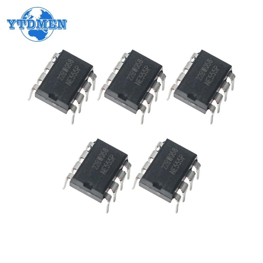 50PCS NE555 NE555P Integrated Circuits DIP8 IC Chip Kit