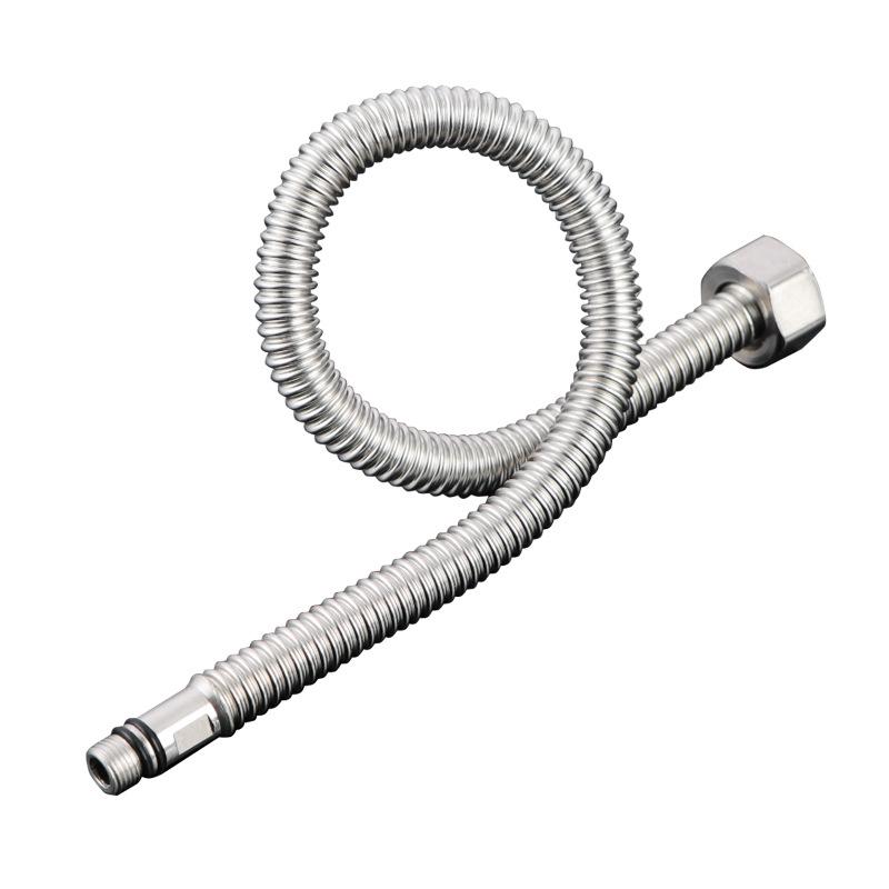 304 Stainless Steel Corrugated Explosion-Proof Hose for Hot/Cold Water Faucets and Sinks