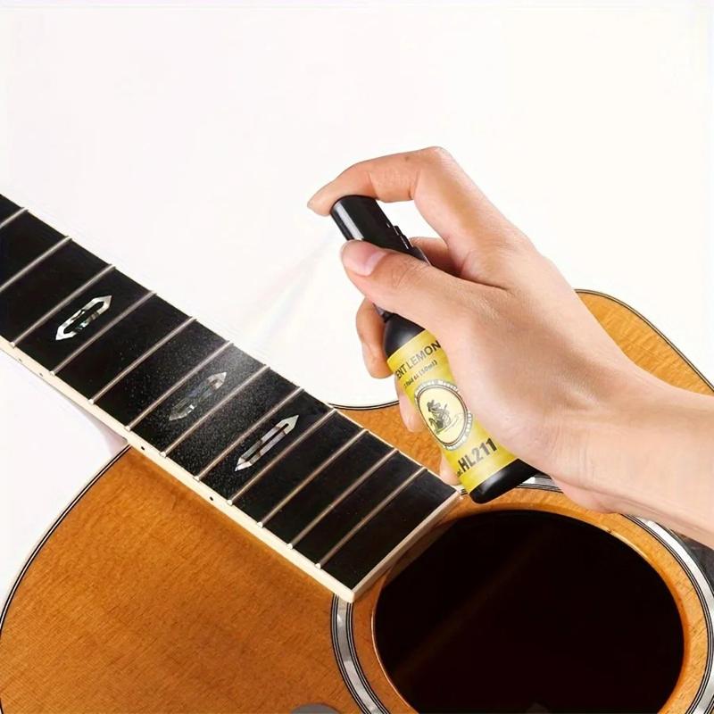 50Ml Guitar Fretboard Lemon Oil For Guitar Fingerboard Cleaning Fret Care Rust-Proof Removes Dirt Grease Extends Fretboard Life