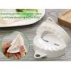 3 Pieces PP Dumpling Maker Replacement Hanging Smooth Household Kitchen Restaurant Cooking Mold Tool Accessories