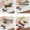 Sweet Pvc Polka Dot Dog Hair Claw Large Geometry Cartoon Hairpin Bang Clip Hair Accessories Puppy Side Clip Vacation