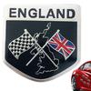 Union Jack Flag Emblem Sticker - UK Flag Emblem Decal Sticker, England UK Flag