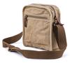 [GOOTIUM] Canvas shoulder mini bag, crossbody, khaki