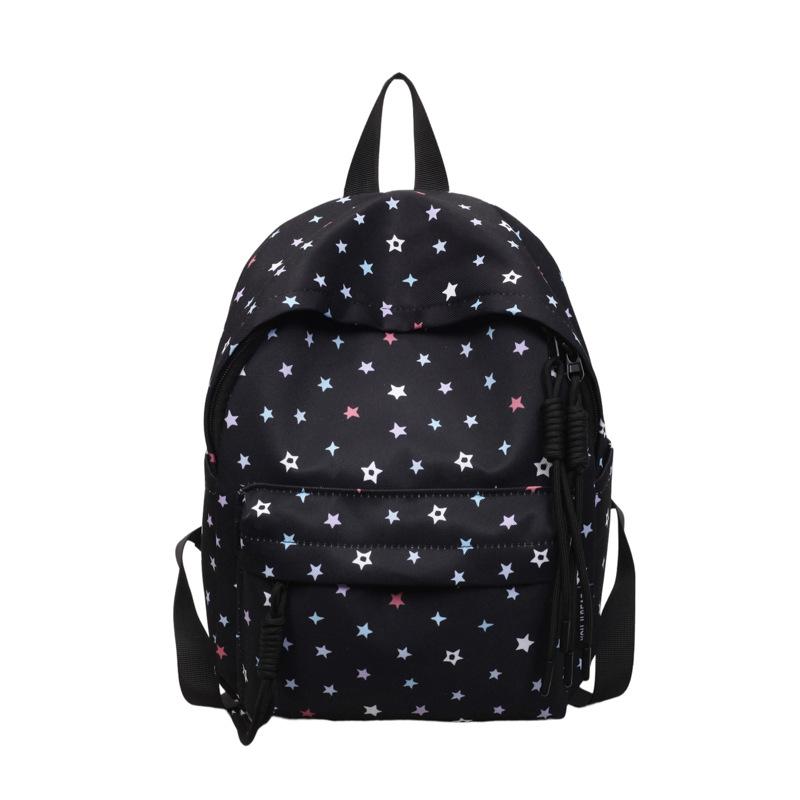 Schoolbag Japanese large-capacity kindergarten schoolbag female cute small fresh backpack casual star girl student backpack