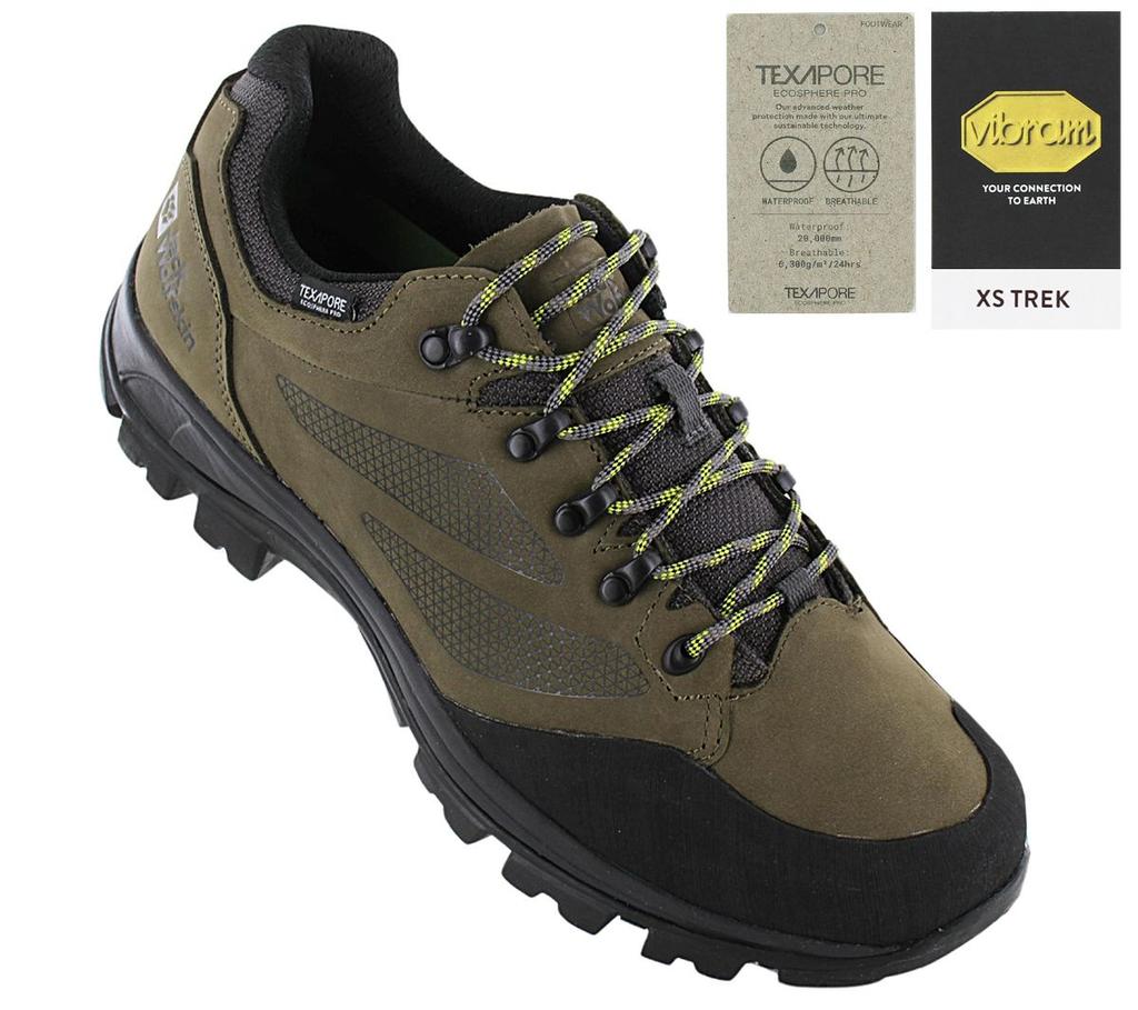 Jack Wolfskin Rebellion Texapore Low M - Men's Waterproof Hiking Shoes 4051181-4287 ORIGINAL