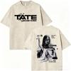 Washed Vintage Tate Mcrae So Close To What Miss Possessive Tshirt Men Women Fashion Pop Music T Shirt Casual Oversized Tshirts