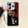 Rapper YoungBoy Plating Phone Case For Xiaomi Redmi Note 14 15 Pro Plus 13 12 11 11S 11T 10 9S 9 5G Anti-Fall Airabag Cover