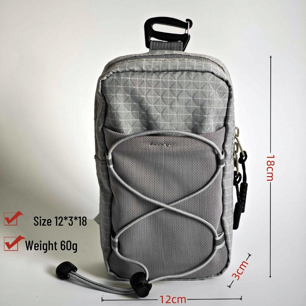 Waterproof Outdoor Phone & Water Bottle Shoulder Bag for Hiking & Mountaineering