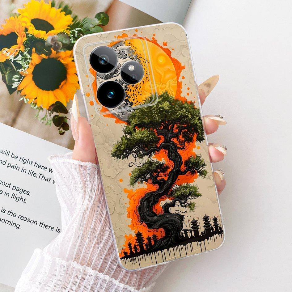 For Realme GT 7 Pro Case RMX5010 RMX5011 Luxury Dragon Lion Cartoon Soft Silicone Cover For Realme GT 7T GT7 7Pro Phone Case Bag