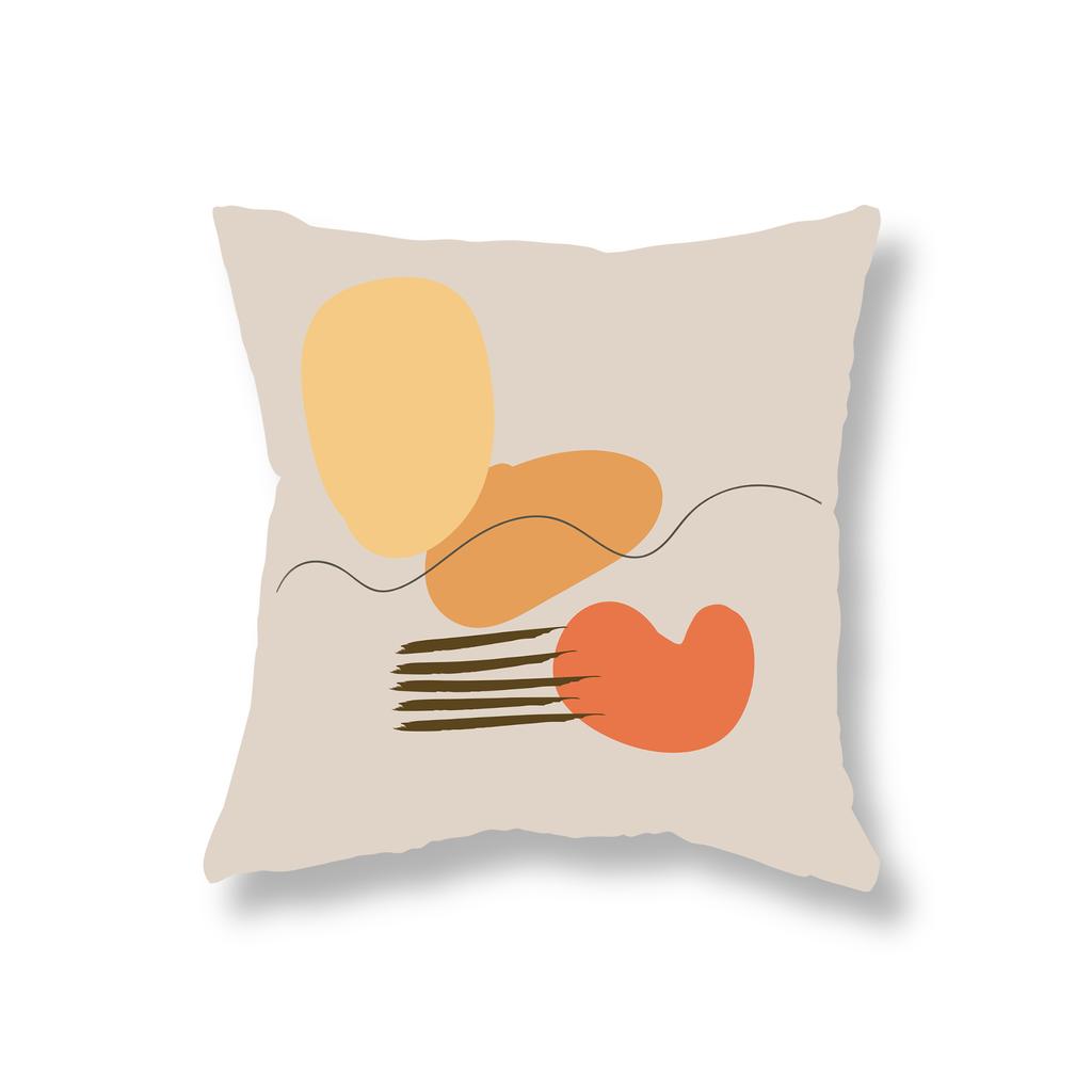 Abstract Simple Geometric Throw Pillow Cover Boho Style Set Sofa Decor Room Office Game Chair Cushion Cover Home Decor 45x45cm