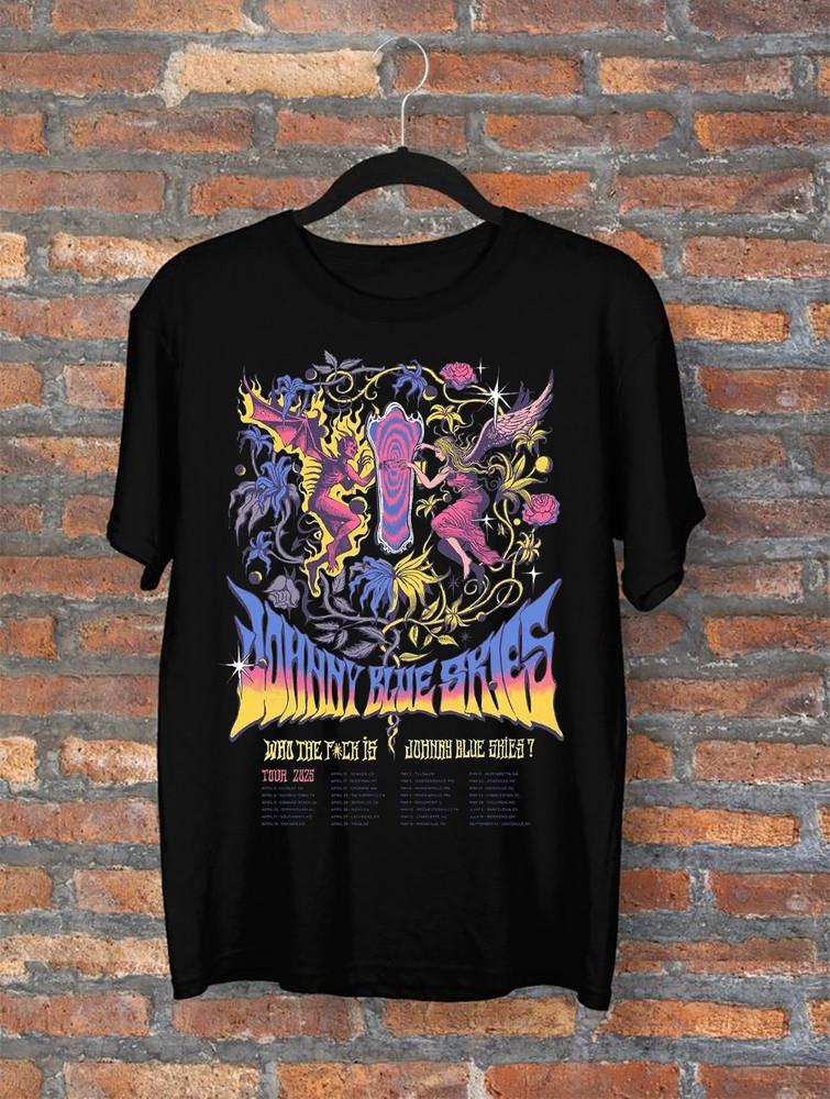 

NEW Sturgill Simpson Tour 2025 Dates Shirt Black All Size OM1019 Unisex T-Shirt L