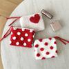 Cute Plush Women's Cosmetic Bags Portable Ladies Clutch Purse Lipstick Makeup Case Cute Female Small Storage Bag