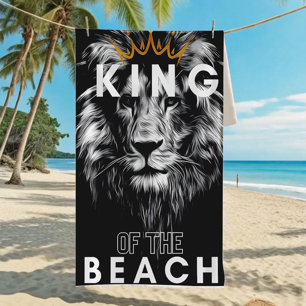 2026 Mermaid Tail Beach Towel Printed Towel Seaside Vacation Absorbent Beach Towel