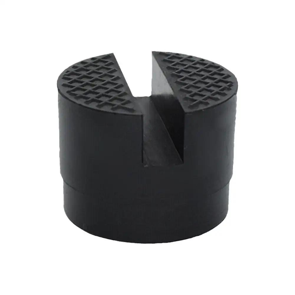 Universal Car Lift Jack Stand Rubber Pads Frame Protector Accesscries Repair Slotted Car Jack Adapter Pads Rubber Floor Car T7B7