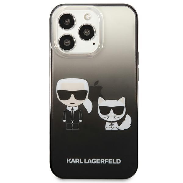Etui Do iPhone 13 Pro Karl Lagerfeld Gradient Ikonik Czarne
