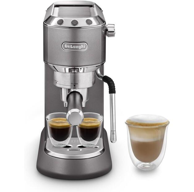 Кофемашина DeLonghi EC 885.GY Dedica Arte серый