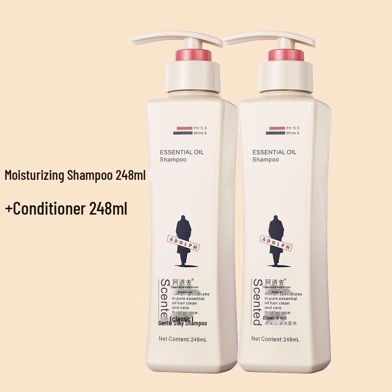 Adolph Moisturizing Shampoo & Conditioner Set