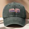A MenS BUBBA Printed Baseball Cap Vintage And Versatile Suitable for Both Men And Women with an Adjustable Fit Wearable in