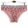 Frau Unterwäsche Baumwolle Floral Bedruckte Sexy Slips Damen Höschen Schlüpfer Dessous 6 Teile/los