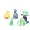 Creative Silicone Ghost Candle Mold Reusable Handmade Candle Wax Soap Mold Halloween Diy Decoration Mold