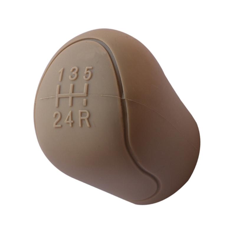 5-Speed Car Gear Shifter Cover, Gear Knob Cover Universal, Silicone Gear Knob Cover for Manual Automatic