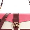 Coach Georgie 27 Classic Horse And Carriage Buckle Color Block Leather Underarm Bag Wine God Bag Shoulder Crossbody Tote Bag Medium C4065-IMSPV