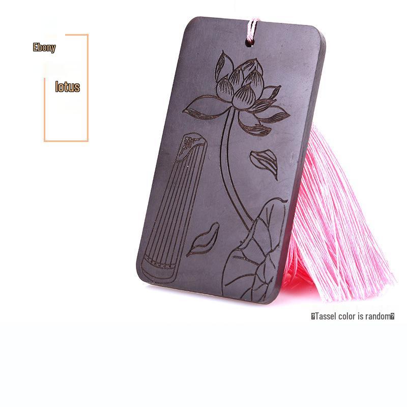 

Rosewood Guzheng & Pipa Fingernail Storage Board for All Ages - Cartoon Style Accessories