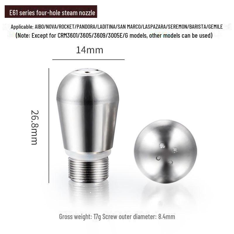 

Bofu Delonghi Gemilai Aibo E61 Нержавеющая сталь 3/4-отверстие кофемашина паровая насадка головка