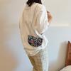 Stylish Pu Leather Saddle Bag For Women Trendy Street Fashion Medium Size