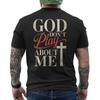 Gott Spielt Nicht Mit Mir Inspirierendes Glauben Christus Christlich AUF DEM RÜCKEN T-Shirt Unisex T-Shirt