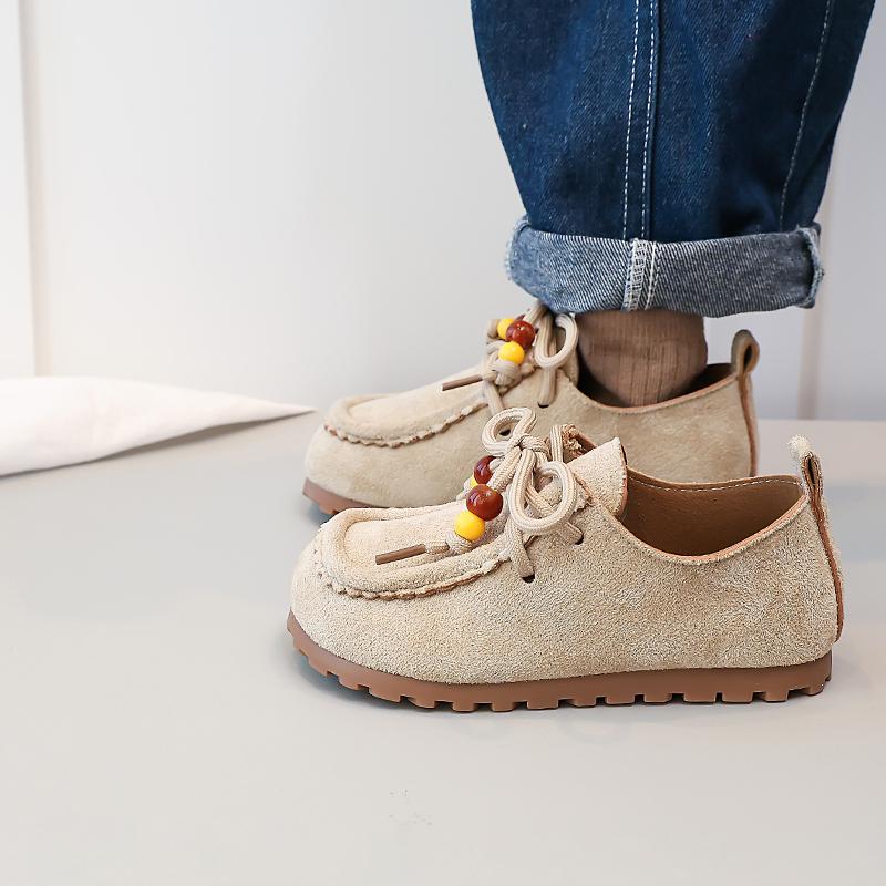 Kids Casual Shoes for Girls New Autumn Toddler School Uniform Loafer Soft Sole Breathable Versatile Kids Outdoor Play Shoes